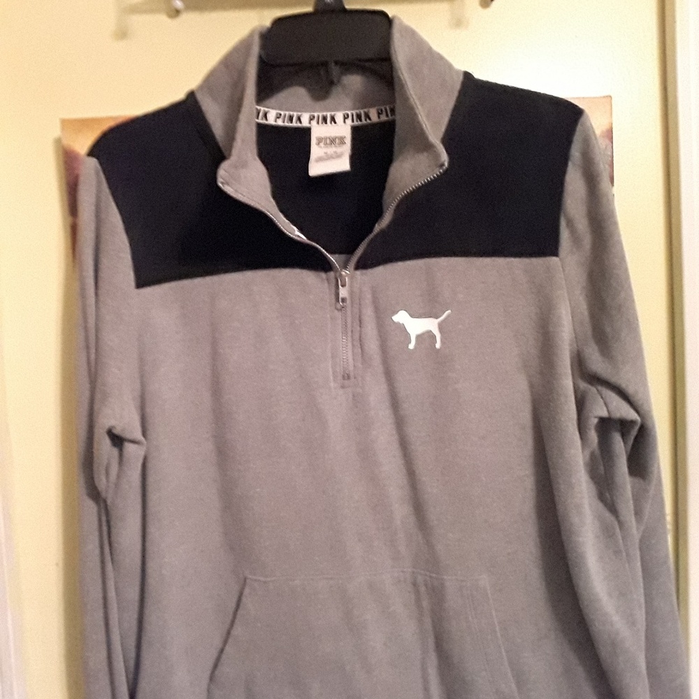 PINK half zip jacket